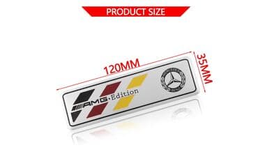 Vozila: Samolepljiva metalna pločica - AMG EDITION (MERCEDES) Samolepljiva — 6