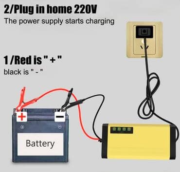 Карактеристике: LCD дигитални дисплеј приказује напон, струју