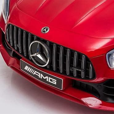 dres crvene zvezde za decu: Mercedes GT R AMG – Crveni – Auto na akumulator za decu Šifra — 4