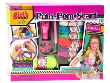 rucno pravljene igracke za decu: Kreativni set za Pom Pom šal Cena 1700 rsd Kreativni set za Pom Pom — 7