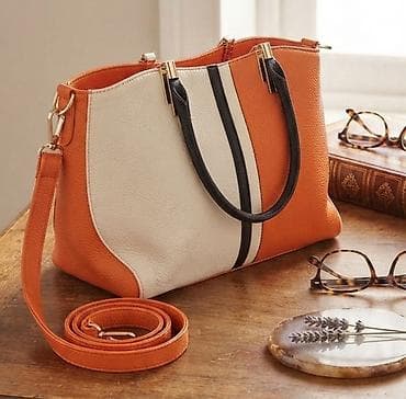 sexi goli: Ženska torba – elegantna tote/shoulder torba sa dodatnim kaišem - — 1