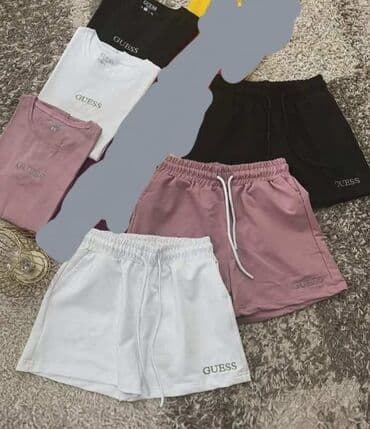 Gornji i donji deo: Guess, S (EU 36), M (EU 38), L (EU 40), Sa ilustracijom, bоја - Šareno
