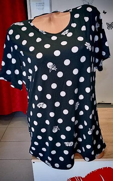 helanke l: Ženske bluze pamuk likra elastin Vel. M. L. Xl. 2xl. 3xl. 4xl Cena — 2