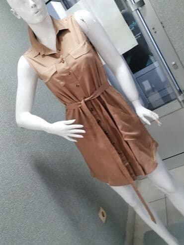 otkup odece: S (EU 36), color - Brown, Other sleeves — 5