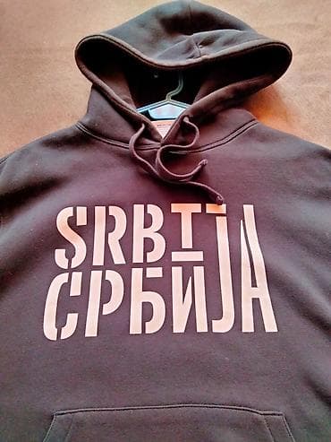 uckur: Dukserica “Srbija” – Russell - Model: klasična dukserica sa — 5