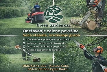 haube za rostilj: Usluzno košenje,odrzavanje zelenih povrsina — 1