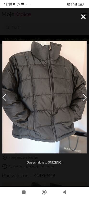 norveške zimske jakne: Guess, XL — 1