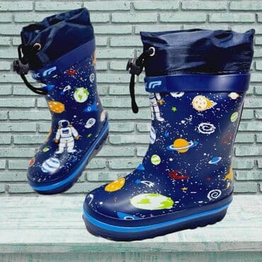 dečija obuća top: Odlican model gumenih cizmica koje su skroz oblozene vunom tople — 3