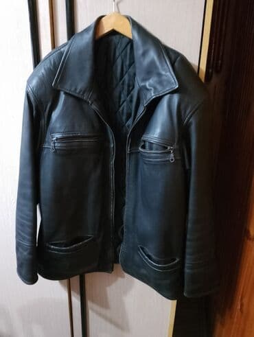 Ostale jakne: Kozna jakna 2.3xl. zip samo da se promeni. 6000din. sivena po meri — 1