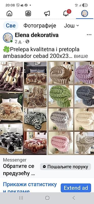 Kuhinjski tekstil: Ambasador ćebad 200x230 cm – izuzetno topla i mekana, idealna za — 1