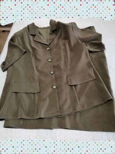 torba sa cirkonima: 2XL (EU 44), Jednobojni, bоја - Maslinasto zelena — 1