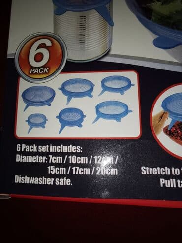 Knives: Silikonski poklopci za svasta nesto, 6 razlicitih velicina — 4