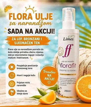 torbe m: FloraFit Professional – ulje za masažu sa narandžom, 200 ml - Pomaže — 2