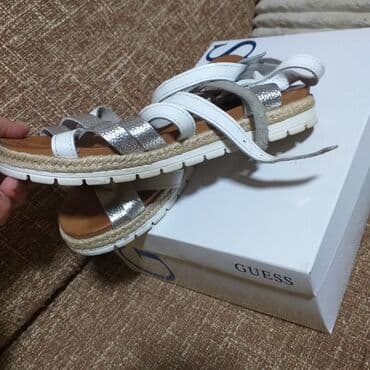 bež čizme od brušene kože: Sandals, Bata, 40 — 2