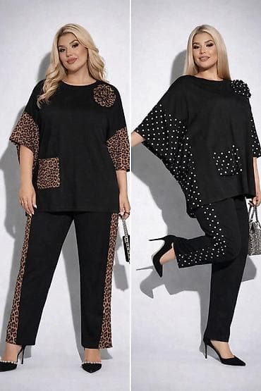 suknja xl: 03. L. Komplet za punije ✨ Savršen spoj udobnosti i stila 💫 Leopard — 1