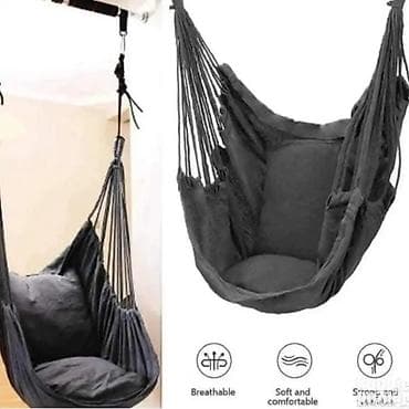 Home care products, Housewares: Viseća ljuljaška fotelja – makrame stil - Tip: viseća — 2