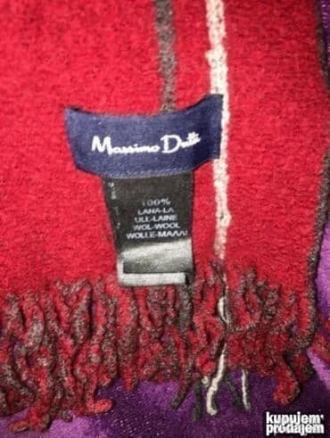 Čarape i donji veš: Original GANT šal NOV 100% Wolle Crna boja Sirina 25cm duzina — 8