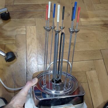 set za terasu: Electrical barbecue, Used — 3