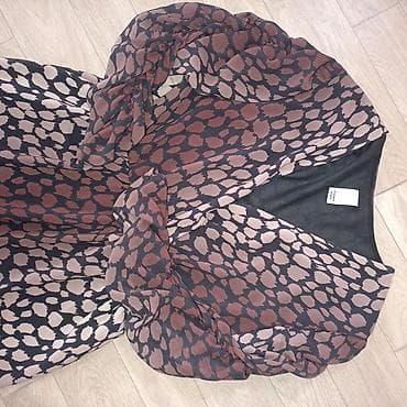 stikle sa biserima: Ženska mini haljina sa printom u tačkasto-apstraktnom motivu u — 2