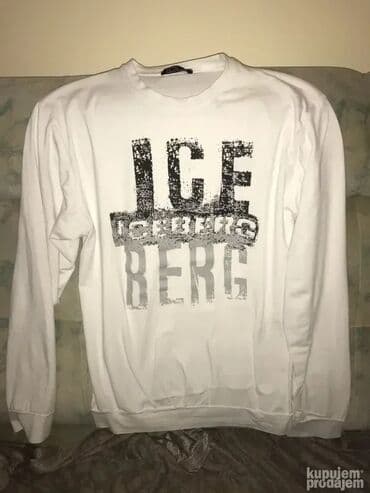 Original ICEBERG duks L KAO NOV 100% cotton Ramena 49/50cm, duzina