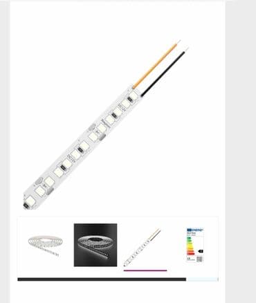 parkside 12v 2ah: LED strip light, color - White — 2