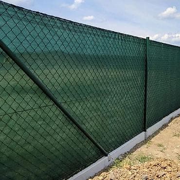 sve za bebe: AGA Mreža -zasena za ogradu sive i tamno zelene 1,5 visina x 25 m - — 1