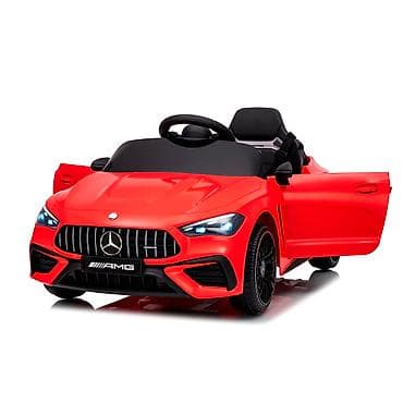 Children's Electric Cars: Mercedes-Benz AMG CLE 53 – dečiji automobil na akumulator, crveni — 5