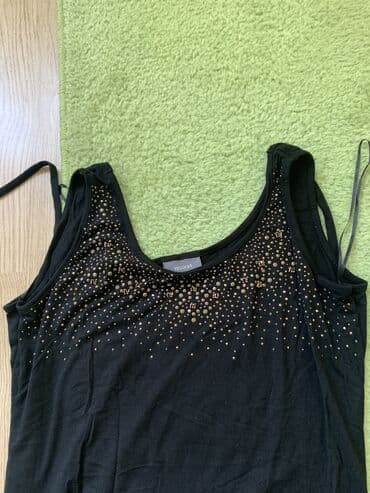lidl duks haljina: M (EU 38), L (EU 40), XL (EU 42), color - Black, Evening, With the straps — 3