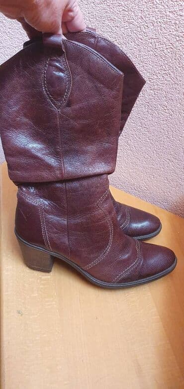 Sandals: High boots, 40 — 1