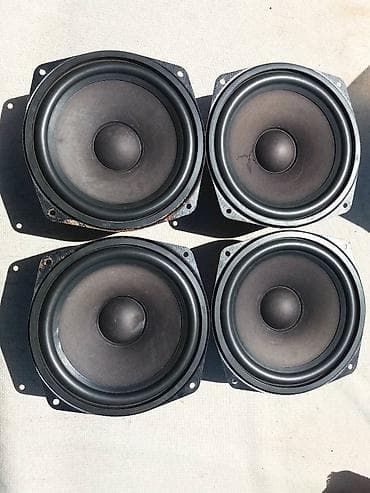 Speakers & Sound Systems: Westra 16cm=4 kom. -ispravni zvucnici,1 membrana bila pocepana i — 1