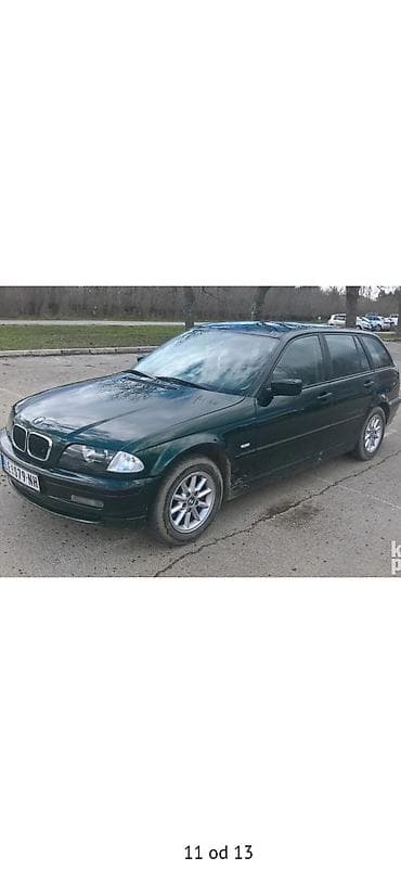 solarni punjac za akumulator: BMW 320d Touring (E46) – karavan, tamnozelena boja. Ključne — 7