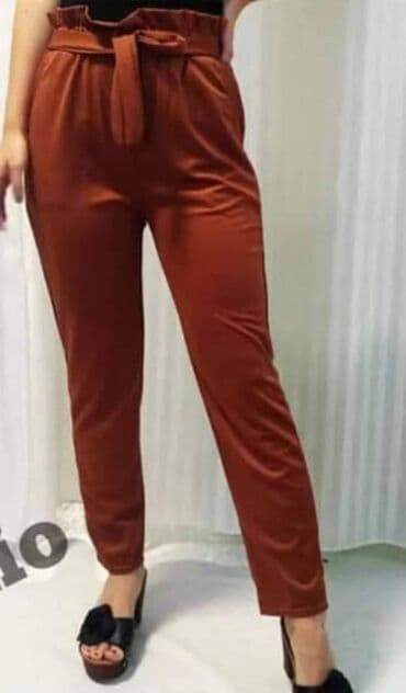viskozne pantalone: L (40), XL (42) — 1