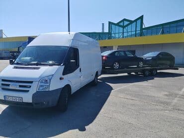 Car Parts: Beli kombi Ford Transit, pogodan za transport robe ili putnika. Vozilo — 1