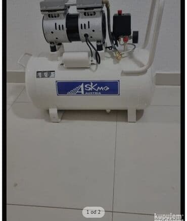 boca za kompresor: Nov i veoma kvalitetan Besumni kompresor -Kapacitet boce 50 litara — 1