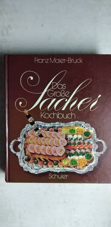 knjiga za mame: Knjiga: Das Grosse Sacher Kochbuch(Kuvar za poslastice) — 1