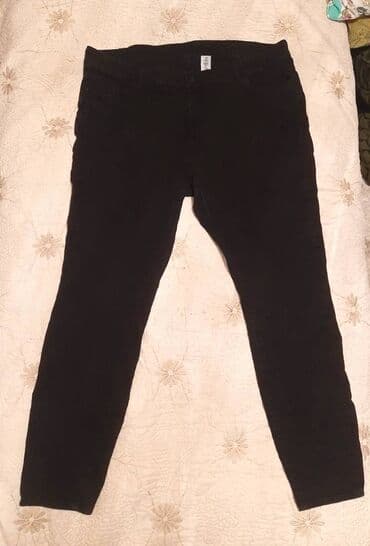 push up pantalone: H&M skinny farmerke 54 org Odlične uske tegljive farmerke crni — 1