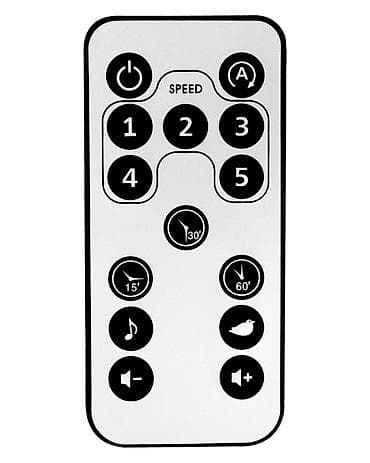 Nameštaj: KIKKA BOO ljuljaška TWIDDLE side‑to‑side sa adapterom i daljinskim — 7