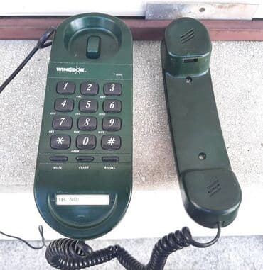 polovne klime beograd: Retro fiksni telefon Windsor T-1500 Telefon je u veoma dobrom stanju — 5