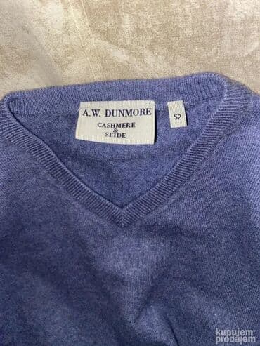 Sportswear: Original A. W. Dunmore dzemper L KAO NOV Wolle - Casmear Ramena — 1