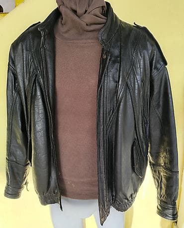 just cavalli clothing: Muska kozna jakna od prirodne koze Odlicno ocuvana Velicina M Mere — 1