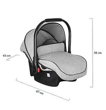 polovna bebi kolica: Kikka Boo Beloved 3u1 kolica – light grey SKU/Šifra: KKB10121A-180 — 9