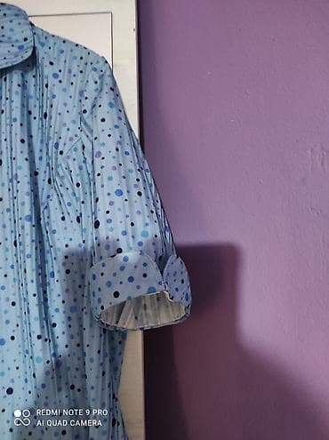 gleznjace sa stiklom: Haljina velicina 44 Duzina 111 Ramena 41 Poluobim od pazuha do pazuha — 5