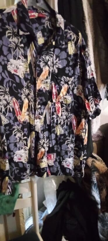 lidl muške pidžame: Košulja Na kratke rukave, XL (EU 54), West-Fashion, bоја - Šareno, Pamuk — 4
