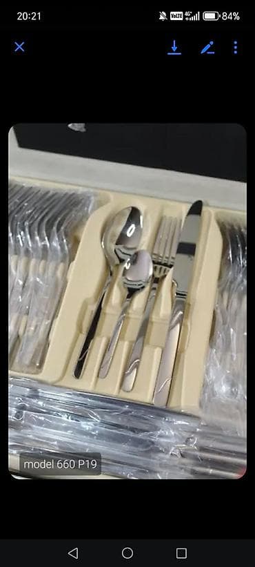 Kitchenware: Escajg u setu za ručavanje za 12 osoba P19 72PCS u koferu - — 2