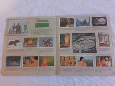test iz engleskog za 3 razred: Album sa slicicama TARZAN 1982.Edizioni Panini *izdanje Dečije novine — 19