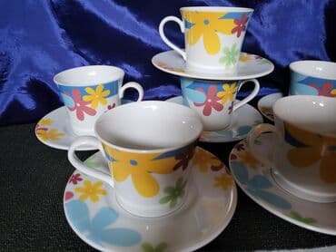 solje za caj: Solje nove vece za kafe caj iz 80ih Mittrteich Nemacka. Solje — 2