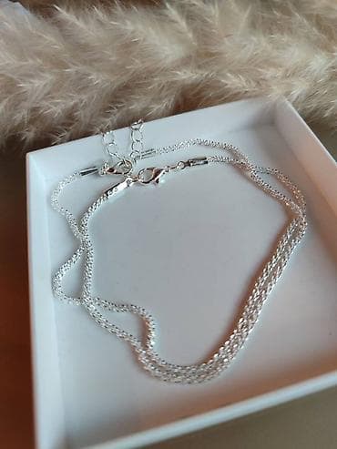 parfemi cene: Dupla nanogica - Elegantna ženska nanogica sa dva nežno isprepletena — 4