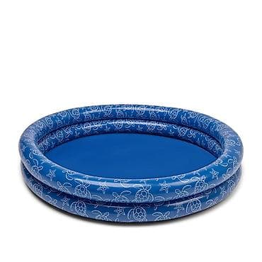 bazen maxi akcija: Swim Essentials dečiji bazen 100 cm — tamno plavi morski print Tamno — 1