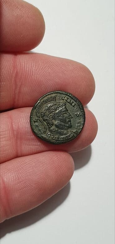 Numizmatika i filatelija: ☆ Licinius I Constantine I enamy 320 AD Ancient Roman Coin Vexillum - — 3