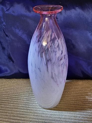 vazna za bambus: Murano nova vaza rucni rad 1950g+ — 4